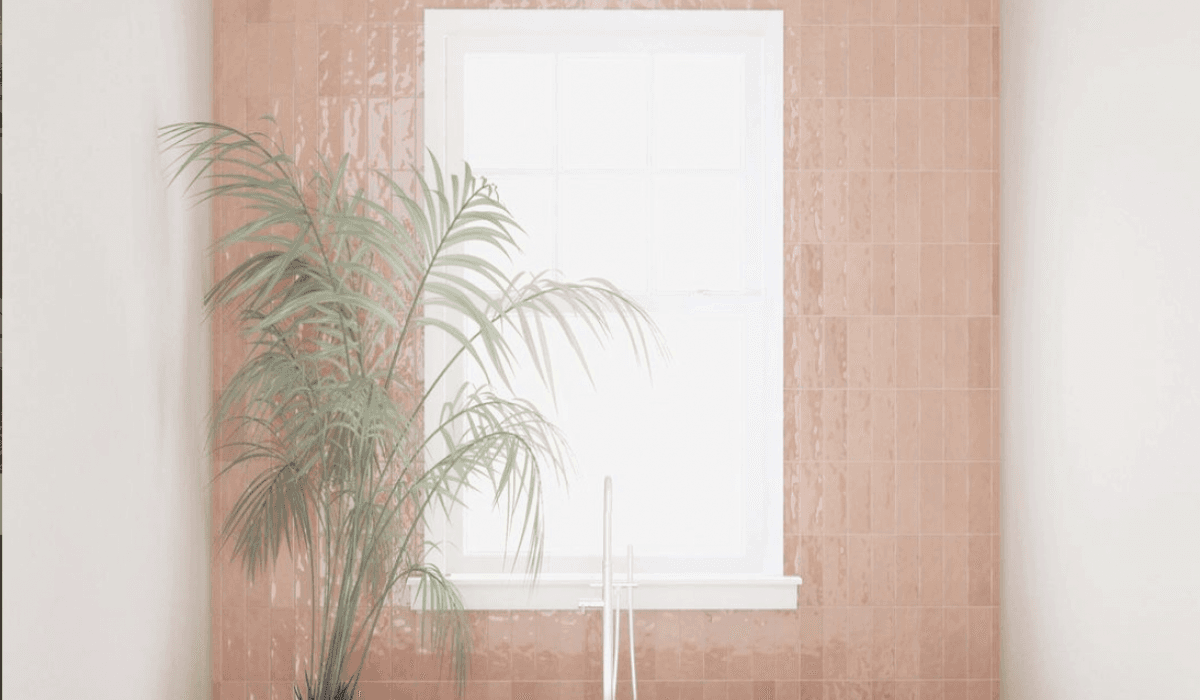 Pretty in Pink: Using Pink Tile and Stone at Home article feature