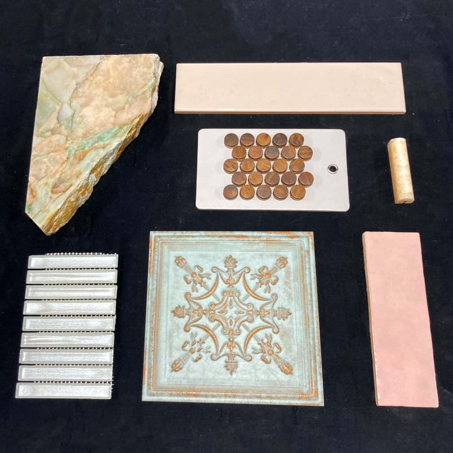 Alexandrita Royalty tile mood board